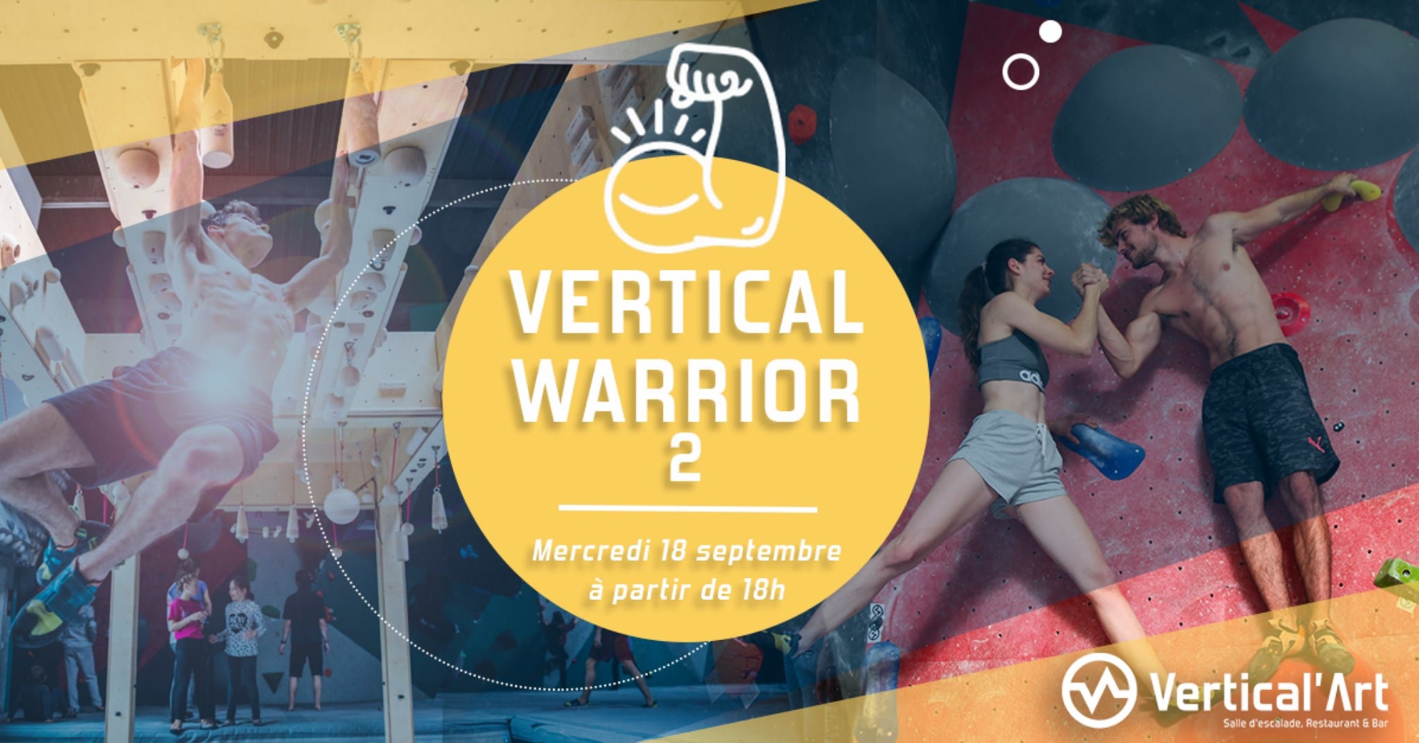 verticalWarrior 2 - contest - semaine - salle d'escalade restaurant bar
