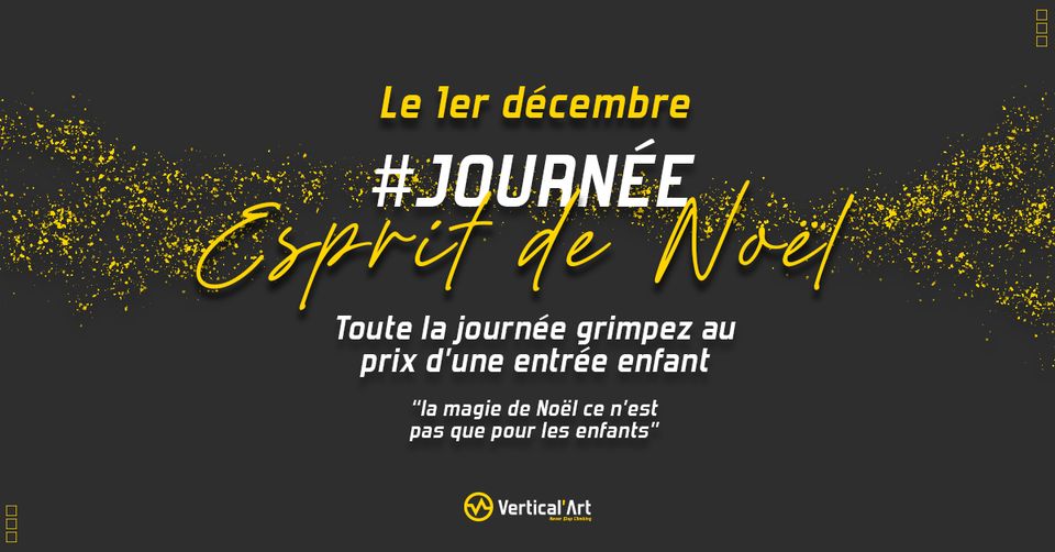Journée Esprit de Noël Vertical'Art SQY jeudi 1er décembre 2022