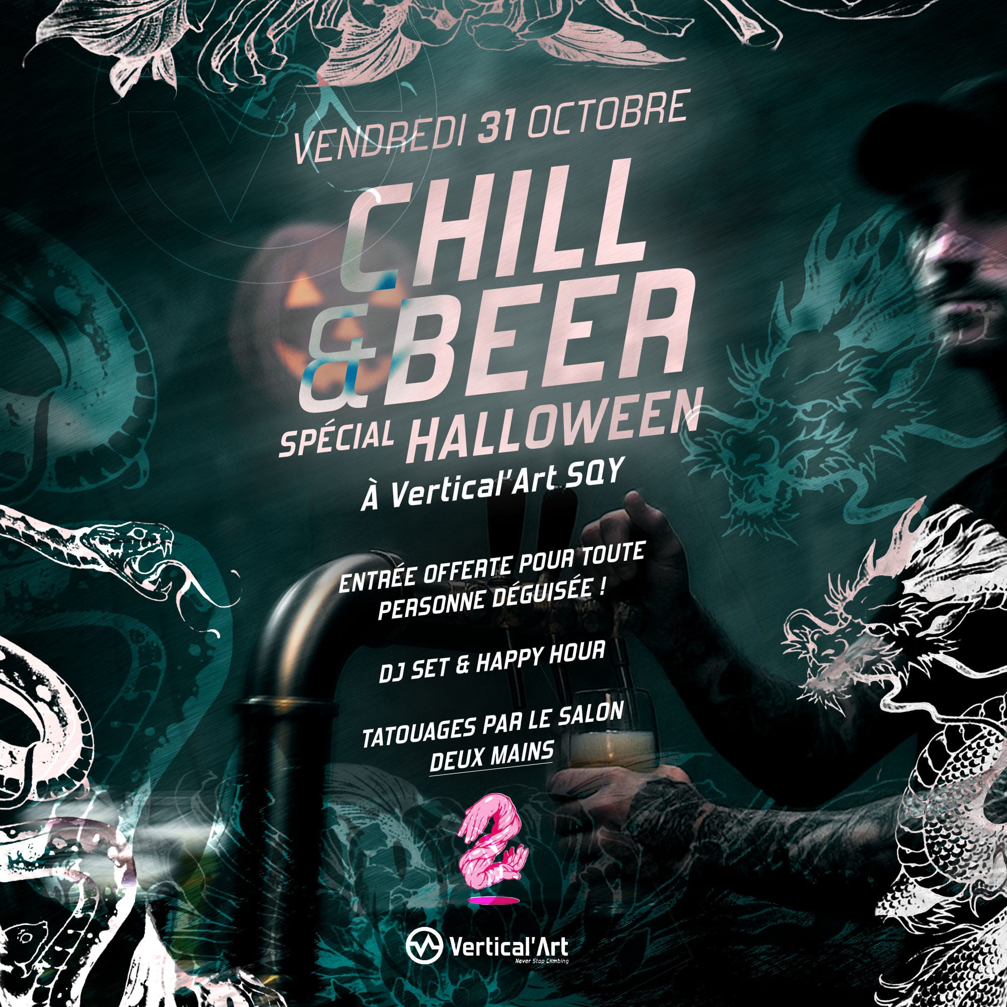 CHILL&BEER HALLOWEEN - SQY - Insta